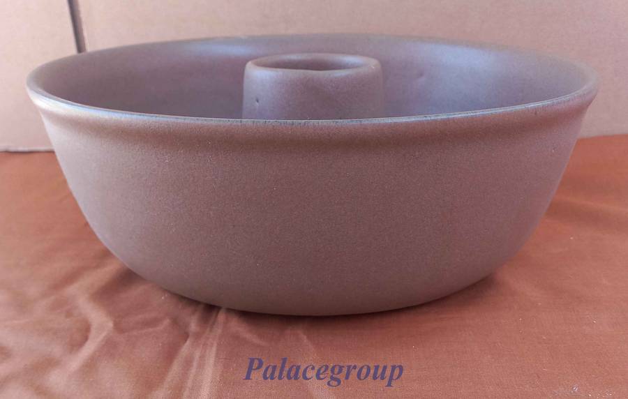 Argilla Pottery Art, Sandstorm Red Clay, Round Cake Mould, Diameter 265mm, Height ±93mm