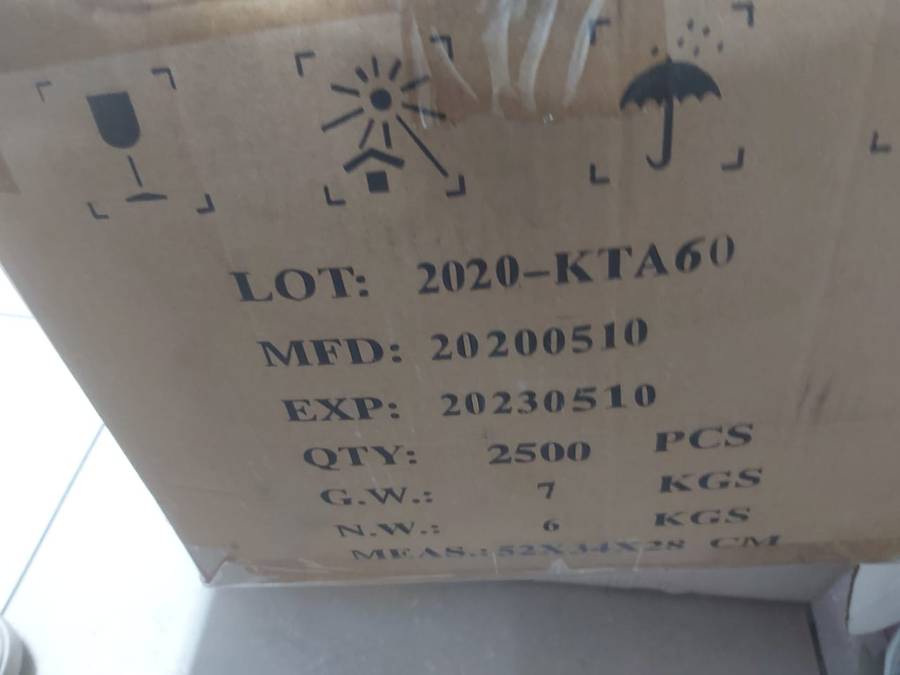 HI-CARE GAUZA SWABS 2500 PCS--BULK LOT