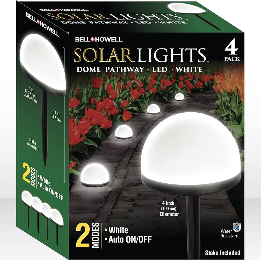 SOLAR GARDENING DOME LIGHTS