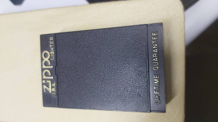 ZIPPO USA LIGHTER WITH CASE AND MANUAL-- COLLECTORS DREAM