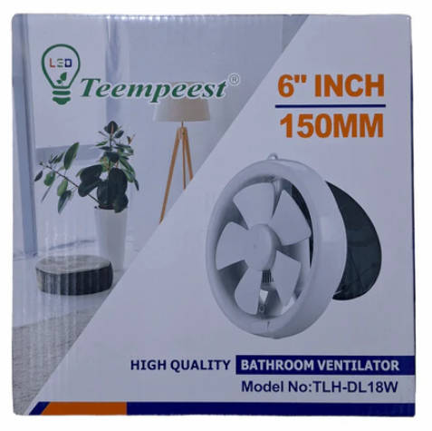 6" Inch 150mm Bathroom Ventilator