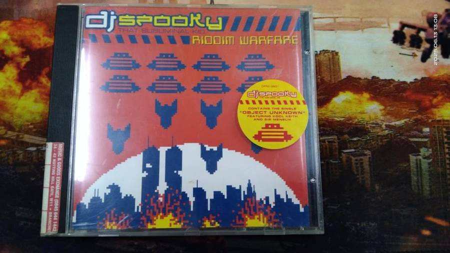 1998 album "Riddim Warfare" by DJ Spooky ( BOX 1 )