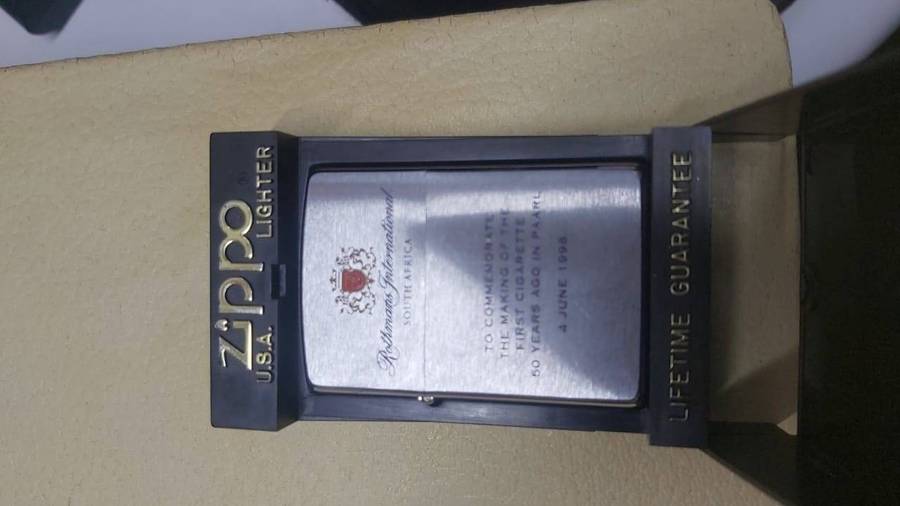 ZIPPO USA LIGHTER WITH CASE AND MANUAL-- COLLECTORS DREAM