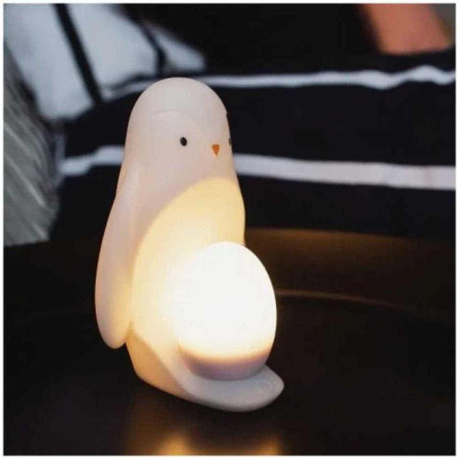 Tommee Tippee Penguin 2 in 1 Portable Nursery Night Light, White