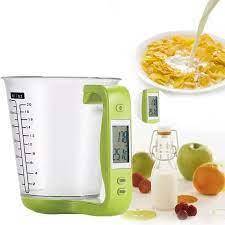 Digital Liquid Measure Cup Jug Household Scales with LCD Display