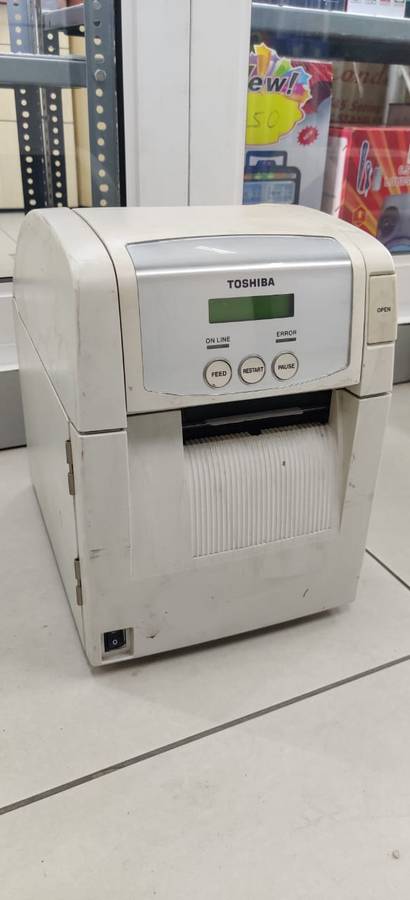 TOSHIBA BARCODE PRINTER MODEL B-SA4TP
