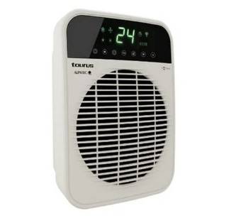 Taurus Heater Floor Fan Cream Wi-Fi Enabled , 2 Heat Settings 2000W