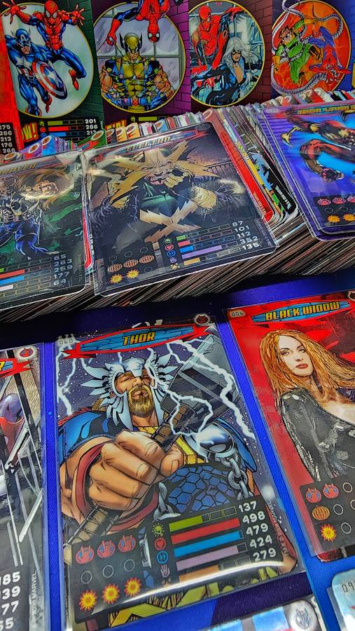 Spider-Man Heroes & Villains (2008) -  Huge Collection (Approx. 600 Cards)