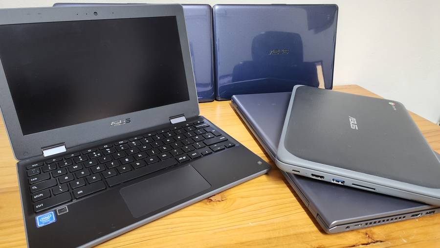 One Lot containing 5 x Asus Notebooks (See Details)