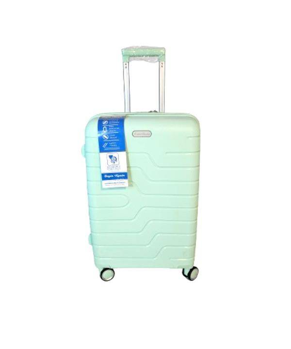 3-Piece Mint Green Hard Shell Luggage Set by BeginAgainTSA Locks,Spinner Wheels, Lightweight Travel