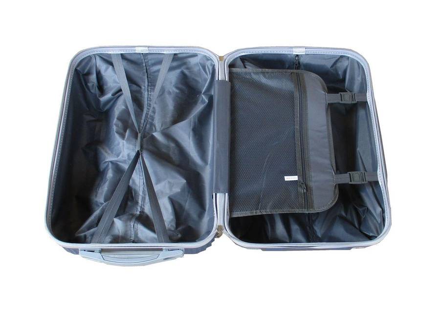Light Blue 3-Piece Hardshell Luggage Set with Spinner Wheels,  Locks & Scratch-Resistant Shell