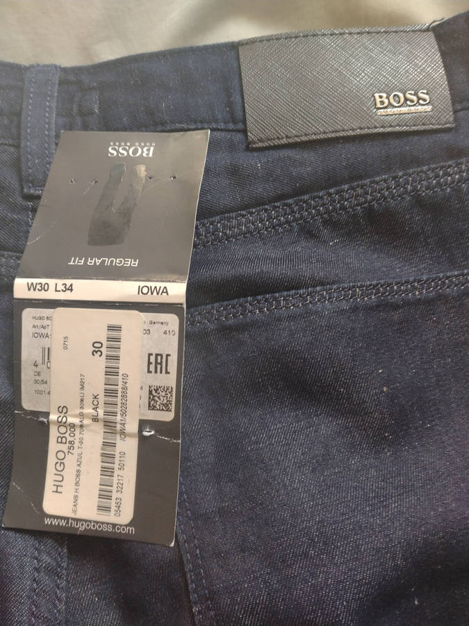 Hugo Boss Dark Blue Jeans (New)
