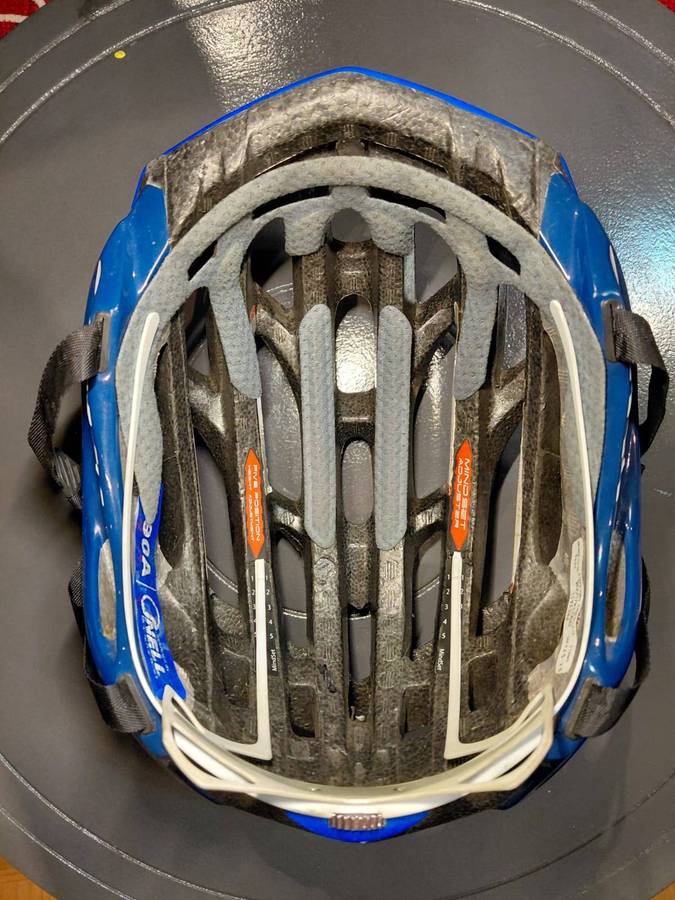 Specialized Prevail S-Works helmet - Small, Saxobank edition, White & Blue