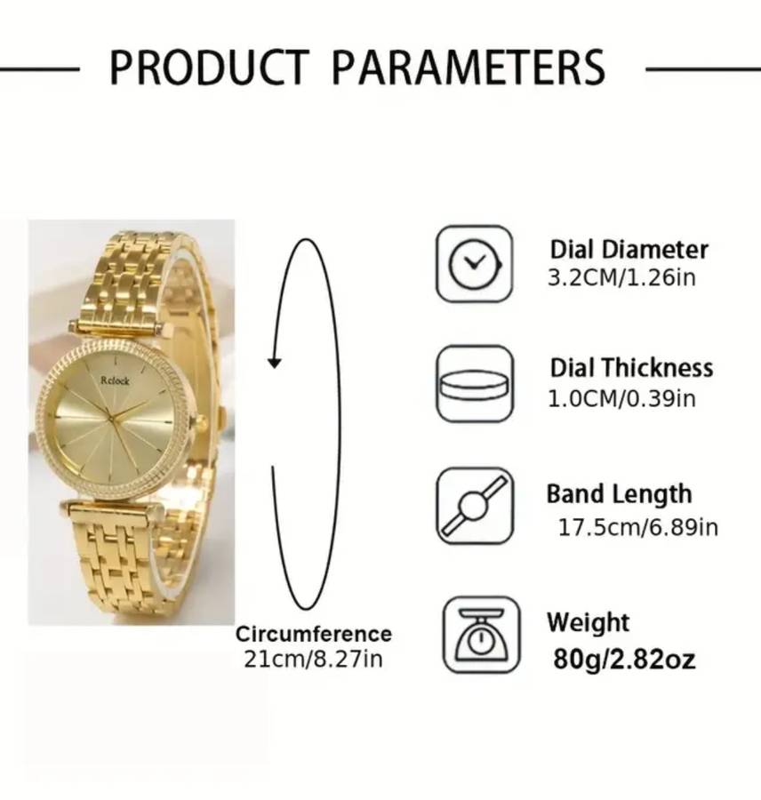 Luxurious women's watch