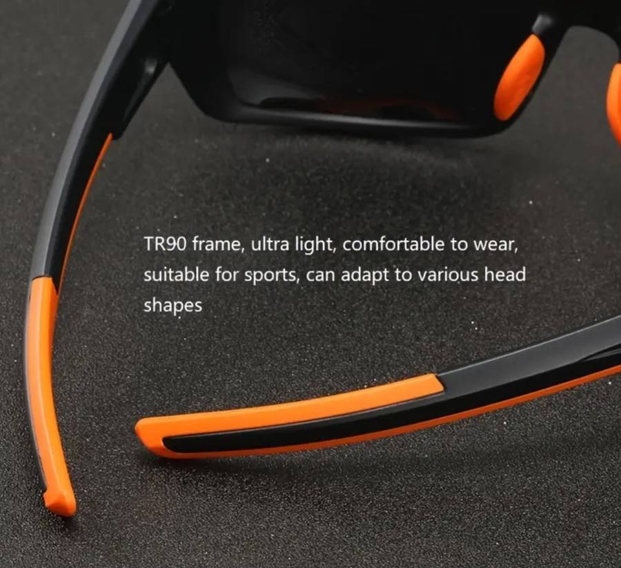 Unisex polarized sport sunglasses