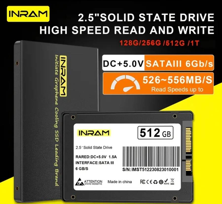 512 GB Solid State Drive