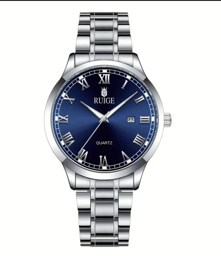 Branded Ruige full stainless steel Quarts watch