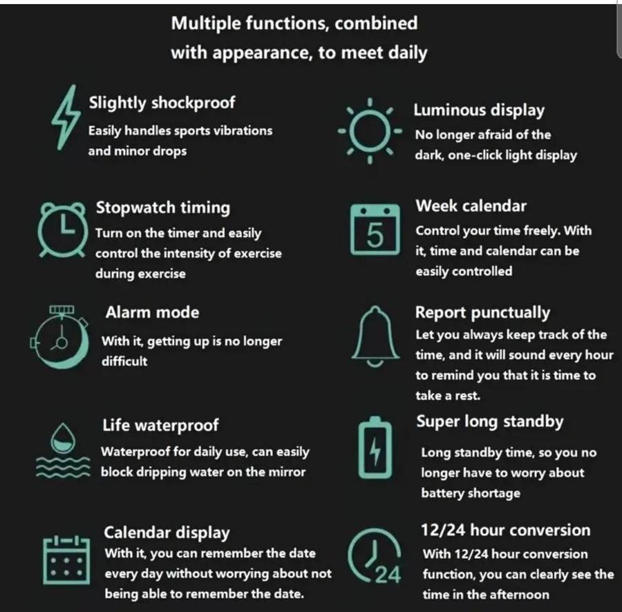 Dual display Sport watch