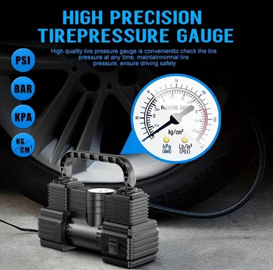 12v Mobile compact air compressor pump