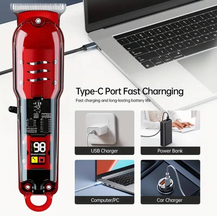 Professional Hair Clipper - rechargeable