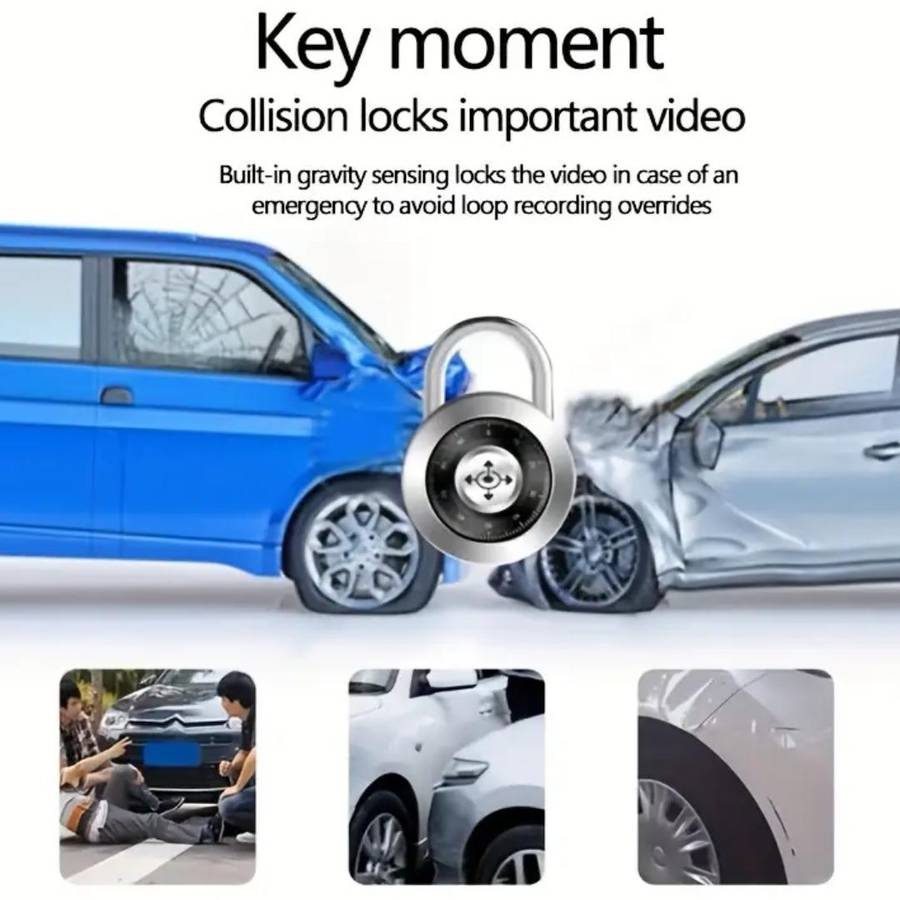 Dual camera Full HD dashcam