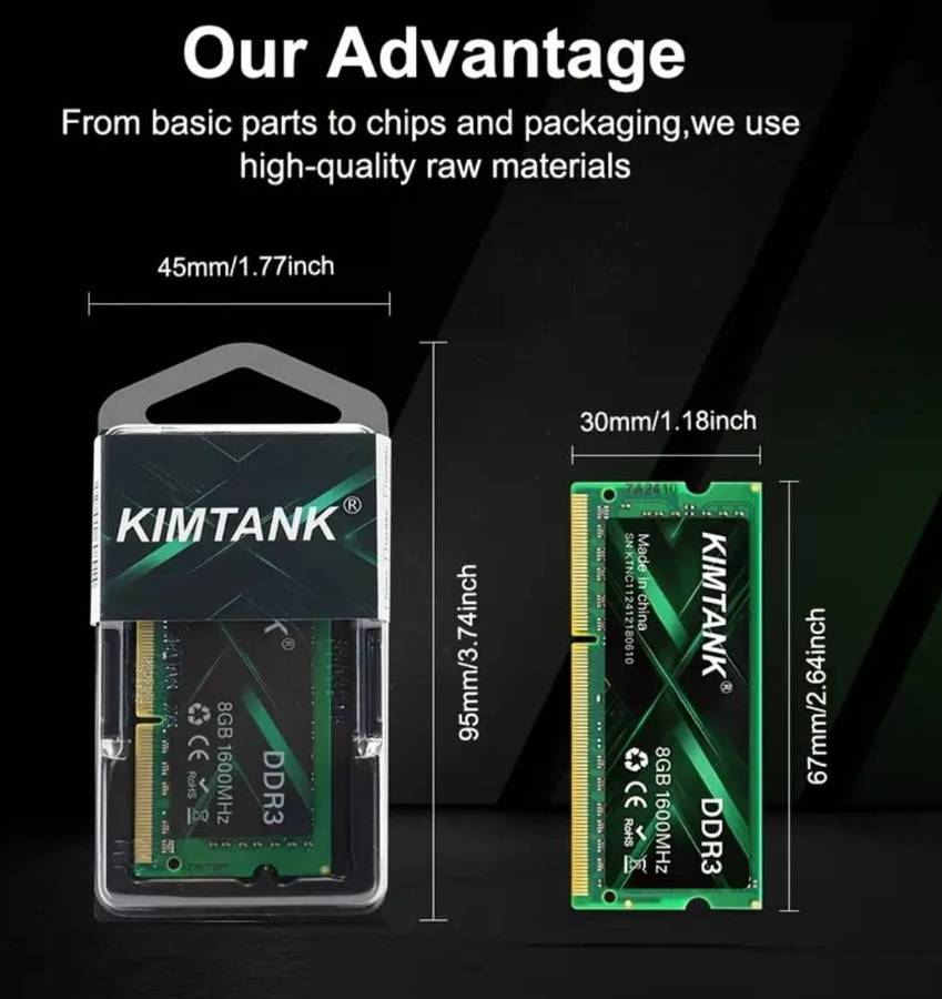 Laptop DDR3 8G 1600MHz