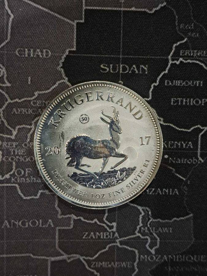 2017 silver premium uncirculated 1 oz Krugerrand