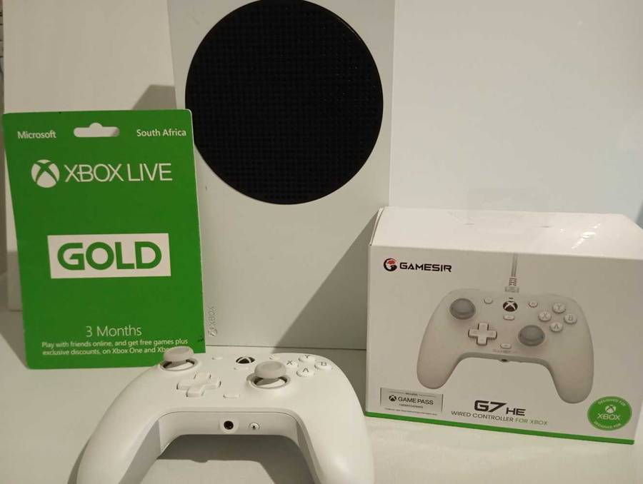 Xbox Series S + 3 Months Xbox Live + GameSir G7 SE Controller  Ultimate Gaming Bundle!