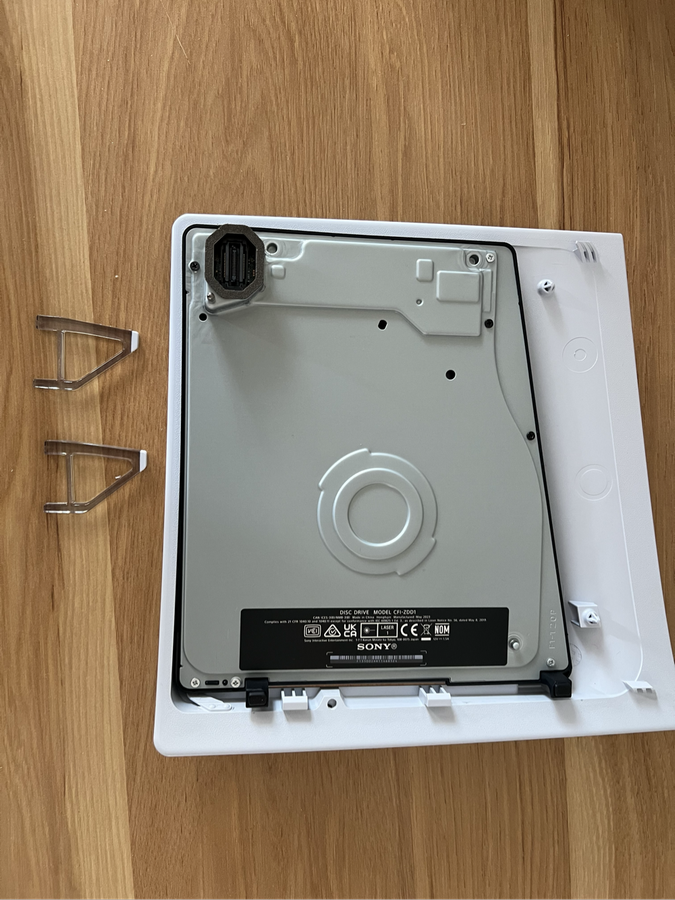 PlayStation 5 (PS5) Disc Drive Add-On Compatible with Slim & Pro Digital