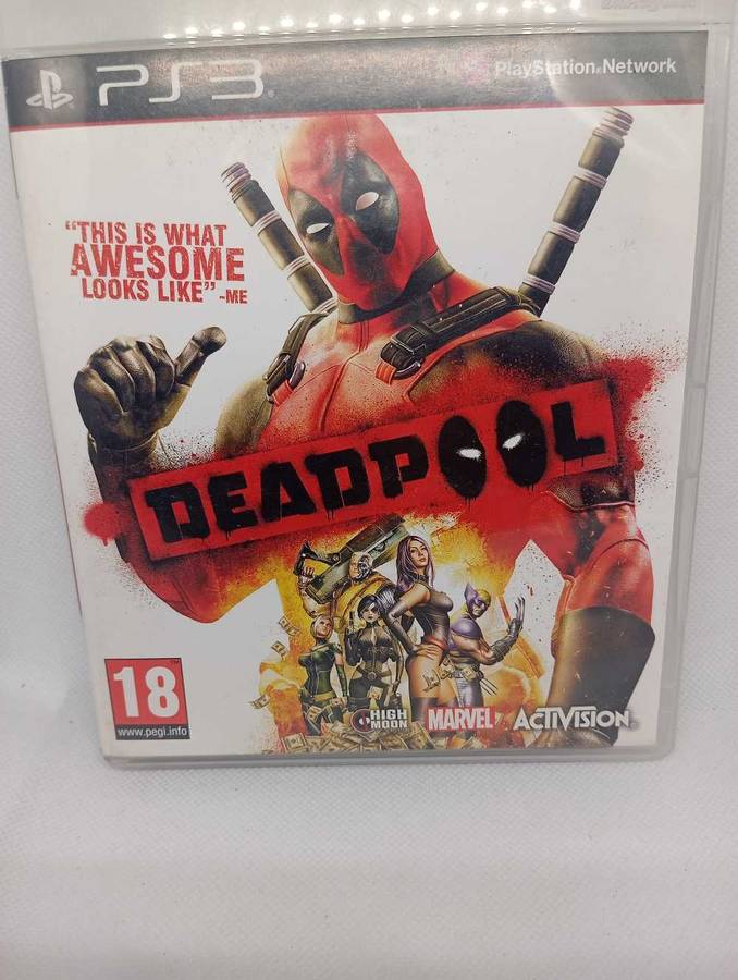 Deadpool (PS3) - Hilarious Action-Adventure Fast Shipping Complete in Box (CIB)