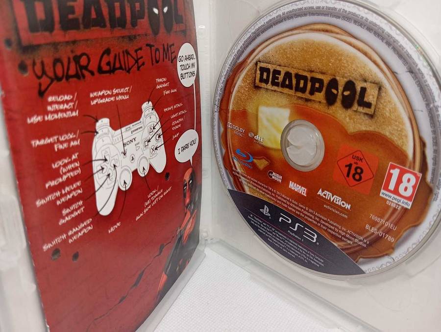 Deadpool (PS3) - Hilarious Action-Adventure Fast Shipping Complete in Box (CIB)