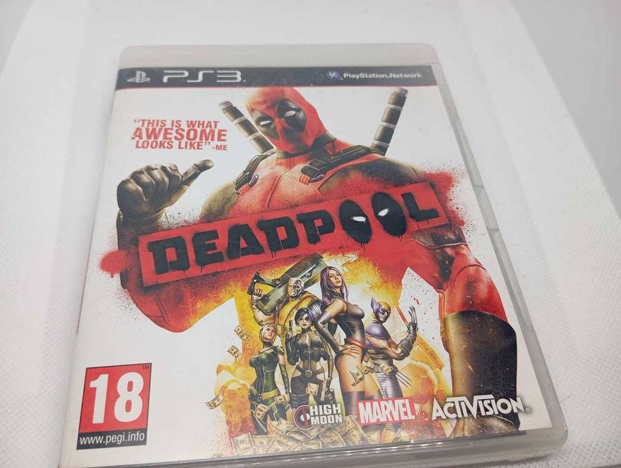 Deadpool (PS3) - Hilarious Action-Adventure Fast Shipping Complete in Box (CIB)