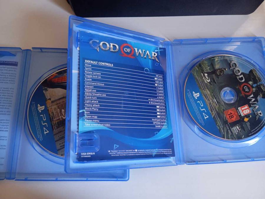 PlayStation 4 Slim (PS4) with Upgraded 1TB SSD Fast Loading Includes Spider-Man & God of War