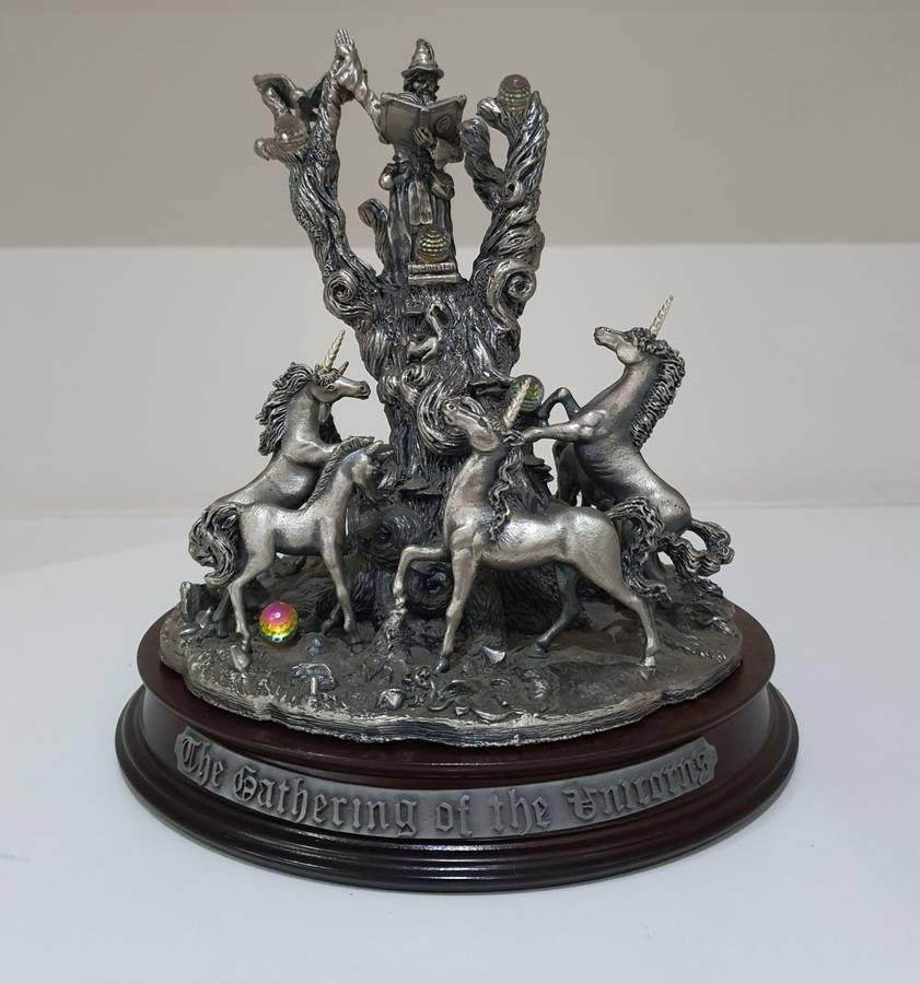 Tudor Mint Myth and Magic Figurine - Gathering of the Unicorns