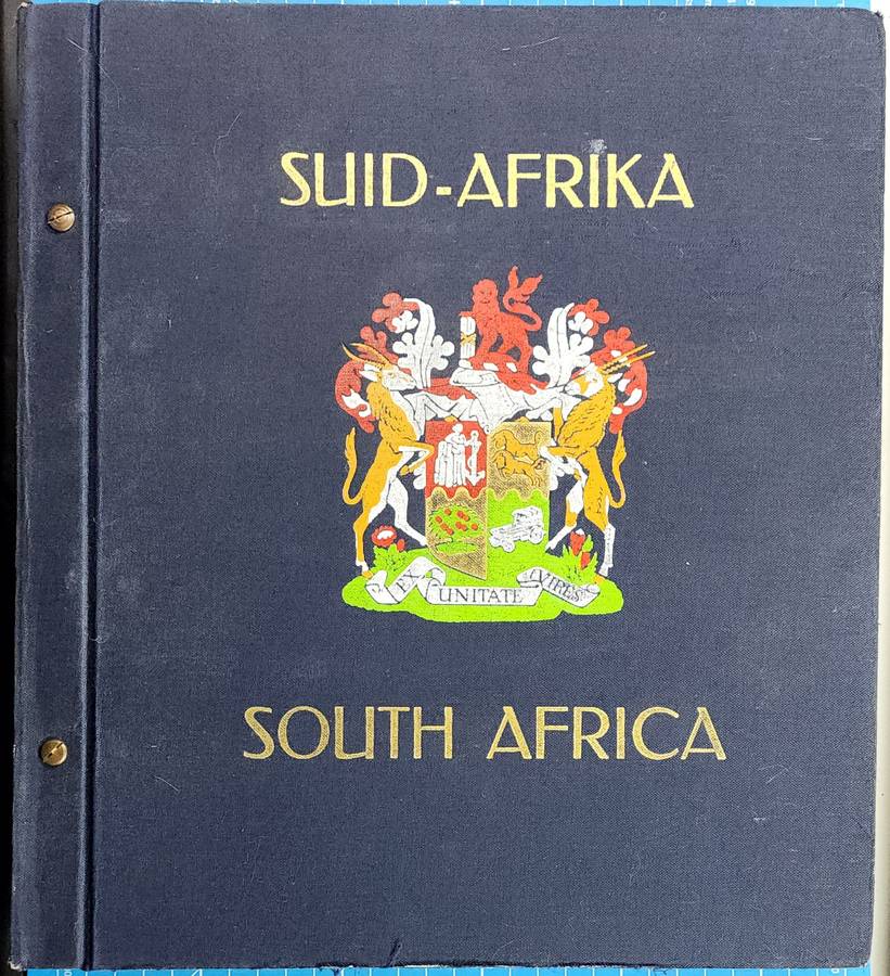 Davo Stamp Album: South Africa 1910-1994: Filled with Used Hinged: Finds Possible