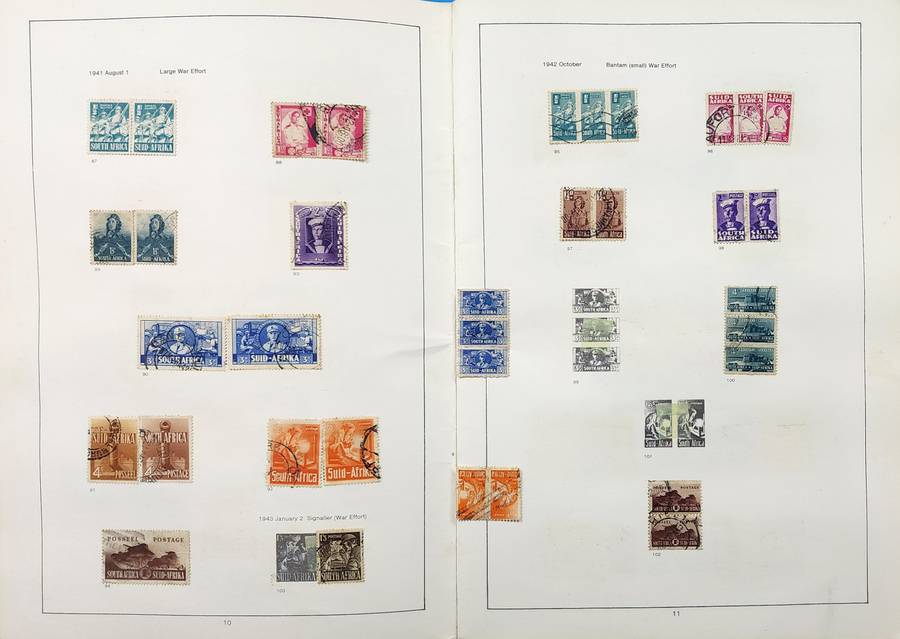 The Illustrated Stamp Album of SA: With Used SA 1910-1981 **Nice Reference Item**
