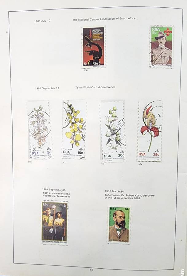 The Illustrated Stamp Album of SA: With Used SA 1910-1981 **Nice Reference Item**