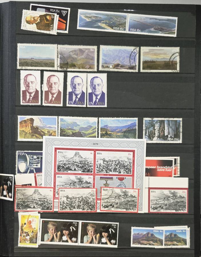 Stock File: 14/28 Black Pages with various UMM/ Used SA - **Finds Possible**