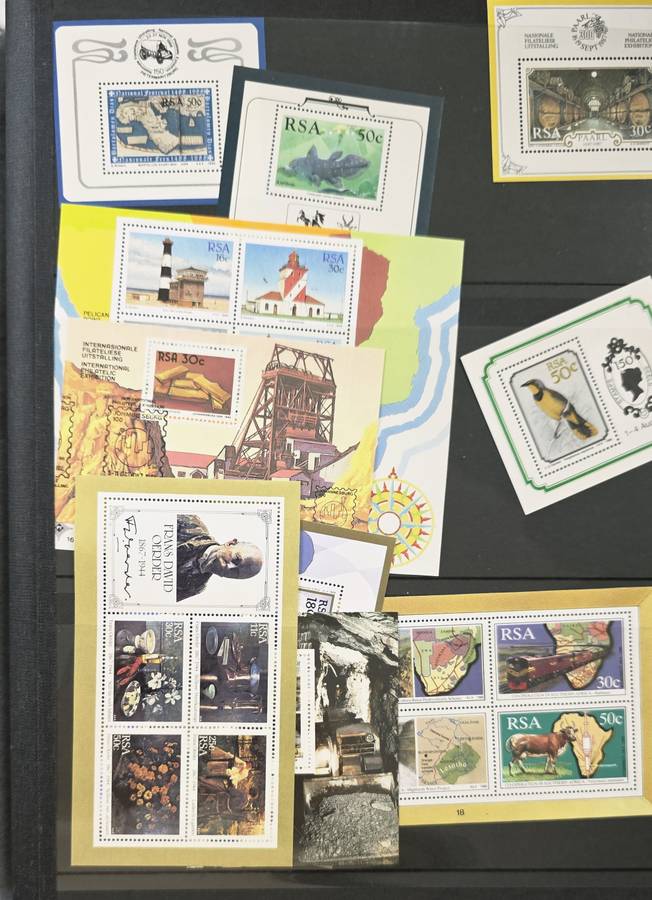 Stock File: 14/28 Black Pages with various UMM/ Used SA - **Finds Possible**