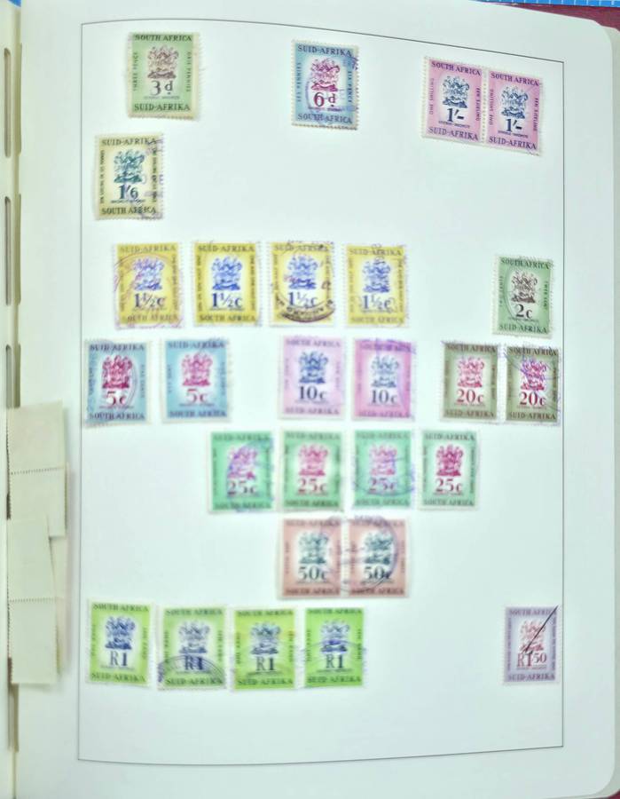 Lighthouse Stamp Album: Pre-Printed Hinge Album for Union/RSA. Some sets complete. Very Nice Starter