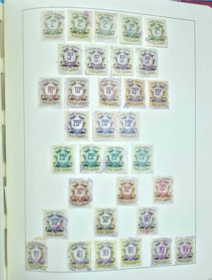 Lighthouse Stamp Album: Pre-Printed Hinge Album for Union/RSA. Some sets complete. Very Nice Starter