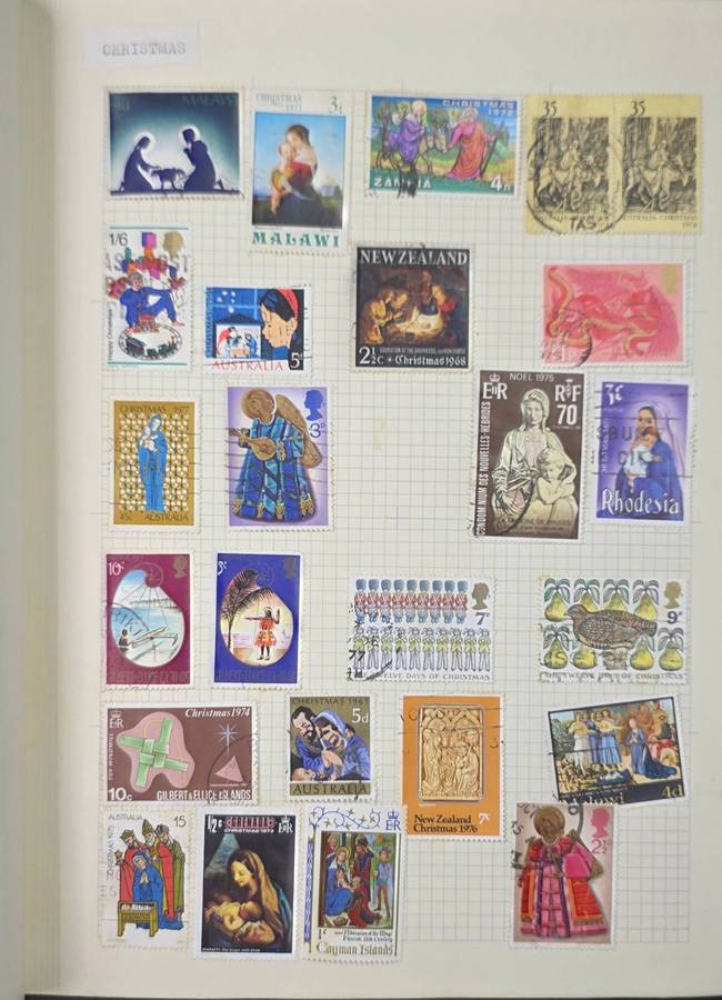Chelsea Stamp Album: Old Hinged album with World Mix Used: Nice Starter with Finds Possible