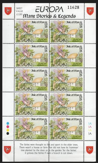 Isle of Man 1997: Stories & Legends 25p M/S - UMM: SC 739
