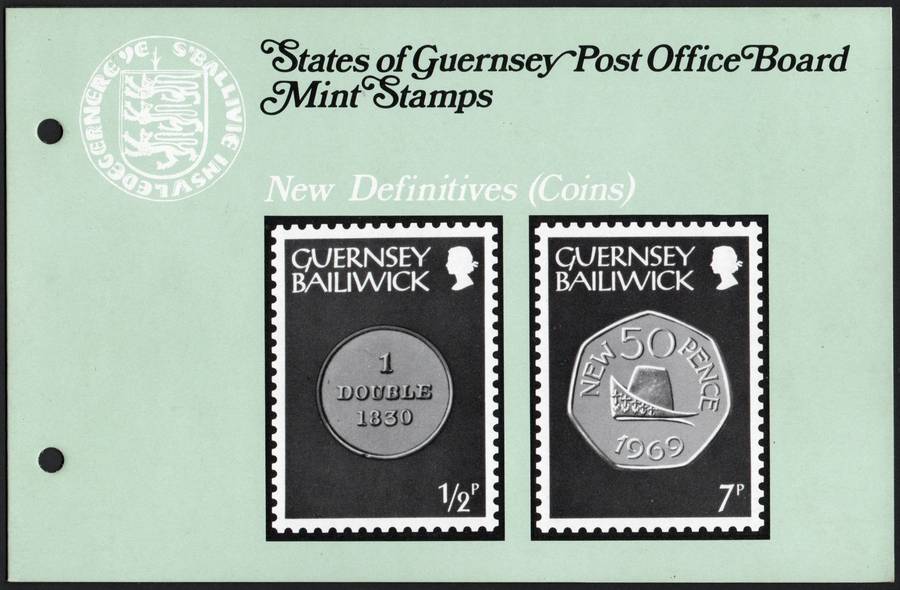 Guernsey 1979-81: Full Definitive Issue - Coins: UMM Set in Presentation Packs: SC 173-188, 201-203