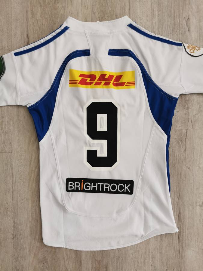 2015 Western Province Matchworn Rugby Jersey - nr. 9 Dewaldt Duvenage