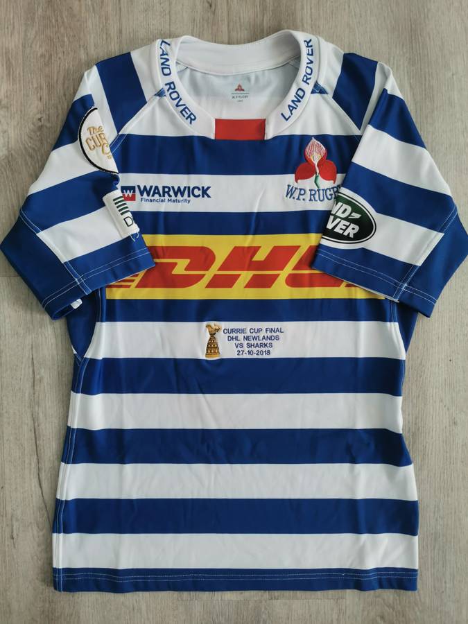2018 Western Province Currie Cup Final Rugby Jersey - nr. 10 Josh Stander