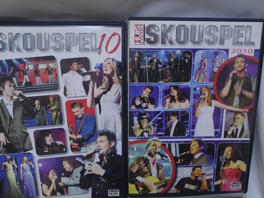 8x DVD´S - SKOUSPEL 2007 TOT 2012 EN 2014 (+ BRING JOU HART)- SEE BELOW FOR INFO.