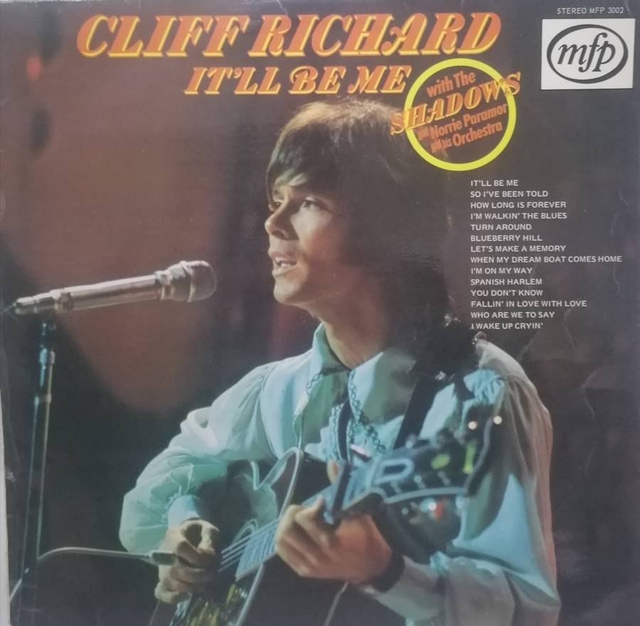 CLIFF RICHARD (IT'LL BE ME) - VINYL IN VERY GOOD  COND. - SEE BELOW FOR INFO.