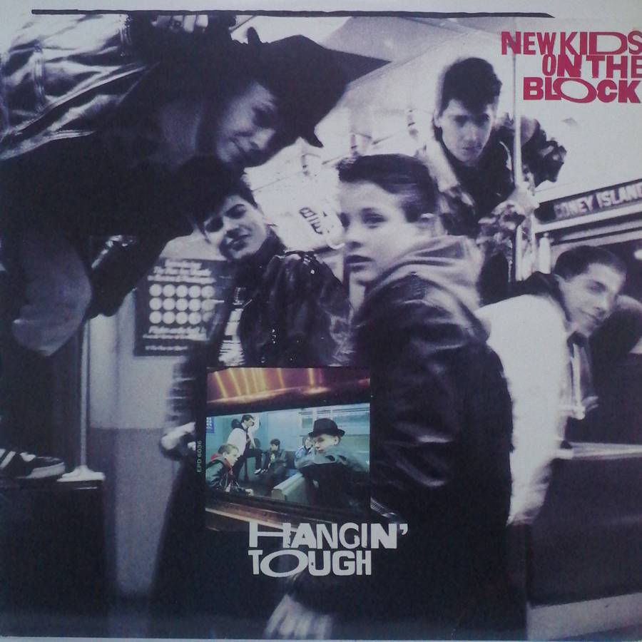 NEW KIDS ON THE BLOCK (HANGIN' OUT) - VINYL IN EXCELLENT COND. - SEE BELOW FOR INFO.