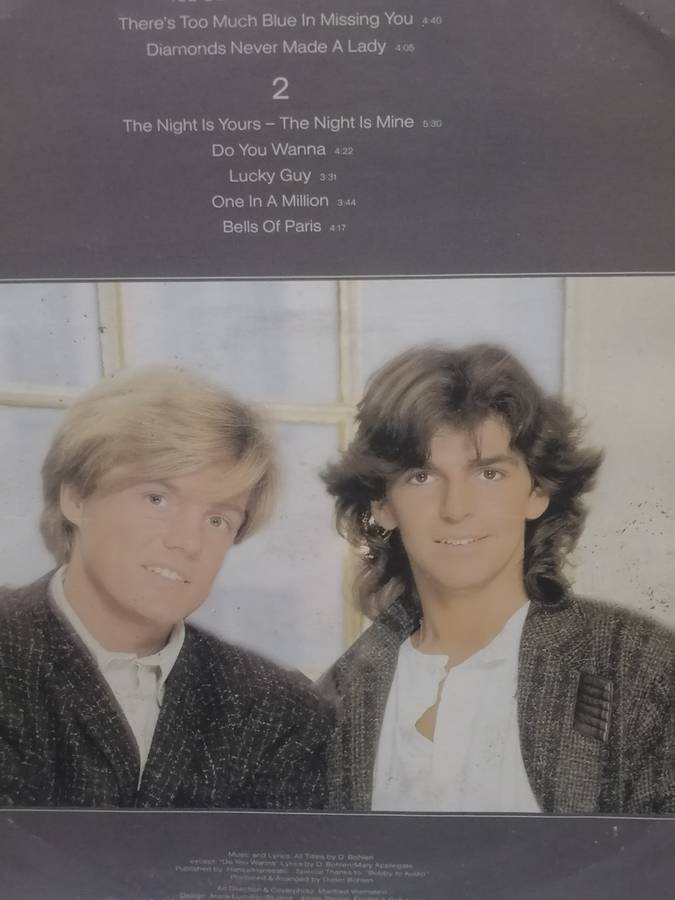 MODERN TALKING (THE 1st ALBUM) - VINYL IN EXCELLENT COND. - SEE BELOW FOR INFO.